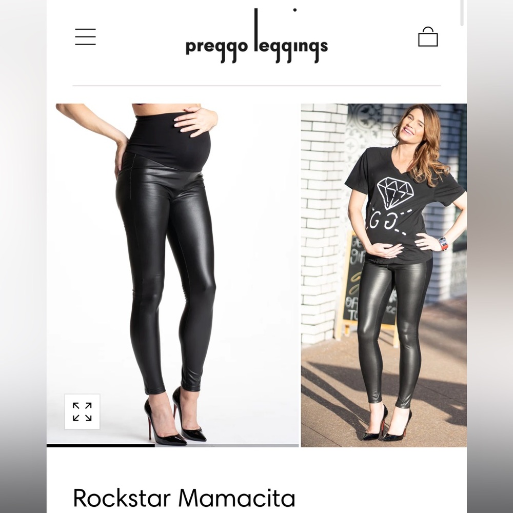 Preggo leggings - Rockstar mamacita